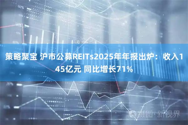 策略聚宝 沪市公募REITs2025年年报出炉：收入145亿元 同比增长71%